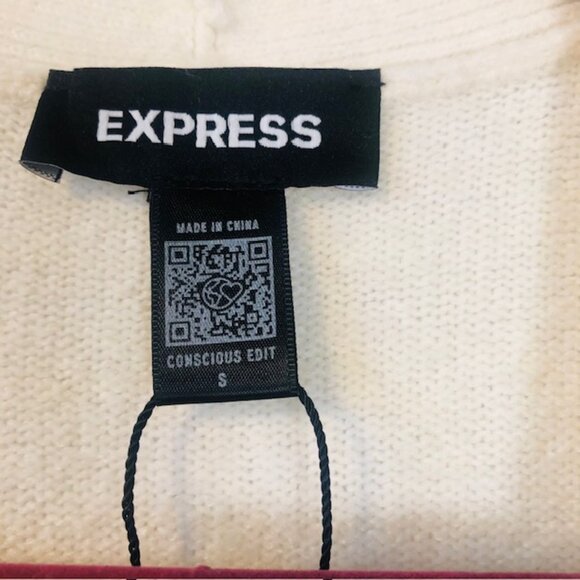 EXPRESS Cardigan, Size S, Cozy, Versatile, Open Front, Casual Sweater - Picture 5 of 6